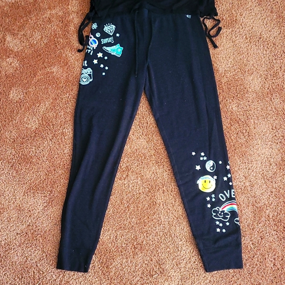 Girls size 12 joggers from Justice.